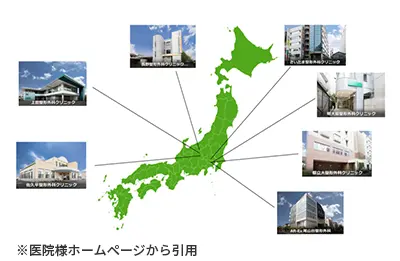 アレックス様拠点一覧